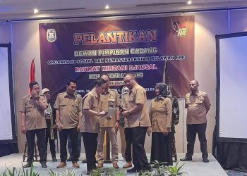 Pelantikan Pengurus DPC Ormas Relawan RMD Kota Bandar Lampung di Gedung Serba Guna Hotel AKAR