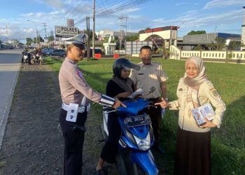 Sat Lantas Lampung Selatan Sosialisasikan Pemutihan Pajak dan Tertib Lalu Lintas, Wujudkan Jalanan Lebih Aman