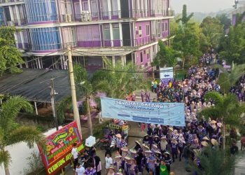 Jalan Sehat Meriahkan Milad ke-6 UAP, Hadiah Kambing Jadi Daya Tarik Utama!