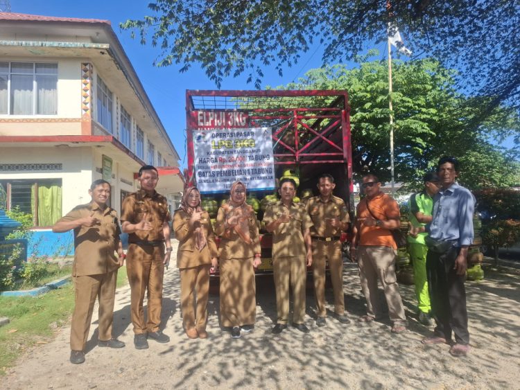 Jelang Iduladha, Pemkab Tanggamus Gelar Operasi Pasar Gas LPG Bersubsidi di Dua Kecamatan