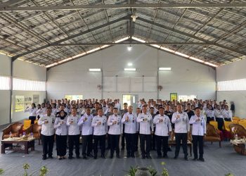 Ratusan CPNS Kanwil Ditjenpas Lampung Ikuti Orientasi Perdana di Lapas Narkotika Bandar Lampung