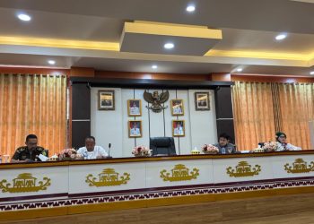 Rapat Dengar Pendapat Bahas Habisnya Masa Berlaku SHGB Pasar Kotaagung dan Sosialisasi Perda Pajak Daerah di Tanggamus