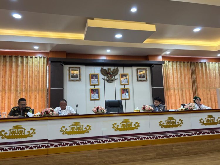 Rapat Dengar Pendapat Bahas Habisnya Masa Berlaku SHGB Pasar Kotaagung dan Sosialisasi Perda Pajak Daerah di Tanggamus