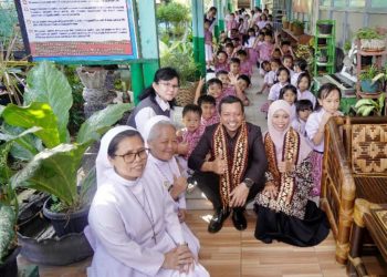 Pringsewu Mantap Menuju Kabupaten Layak Anak, SD Fransiskus Jadi Sekolah Percontohan Ramah Anak