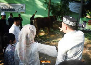 Silaturahmi Idul Adha di Pesawaran Penuh Makna: Pengorbanan, Kepedulian, dan Semangat Berbagi