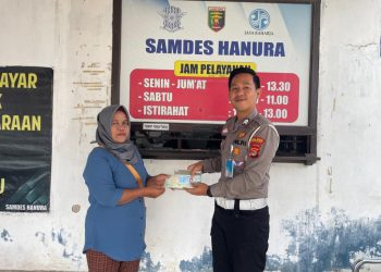 Dekatkan Layanan, Sat Lantas Pesawaran Buka Samsat Desa untuk Masyarakat Pelosok