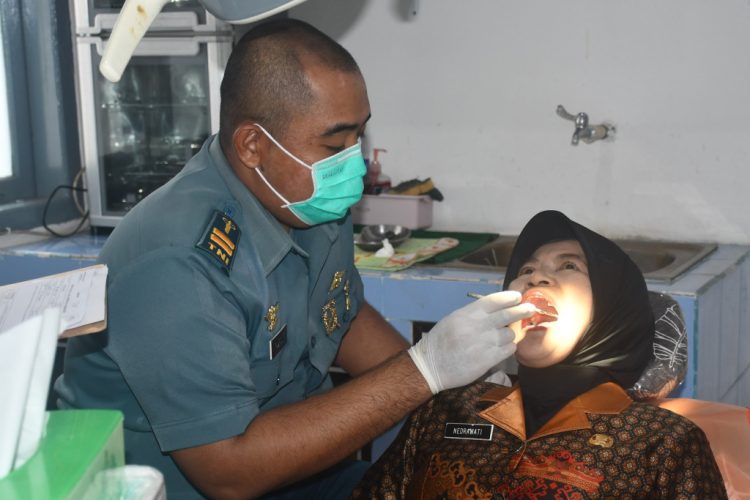 Lanal Lampung Gelar Urikkes Rutin, Pastikan Kesehatan Prajurit Tetap Prima