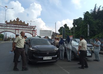 Samsat Rajabasa Gelar Razia Gabungan di Dua Titik, Dorong Kepatuhan Pajak Kendaraan