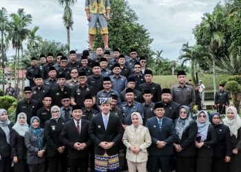Ketua DPRD Lampung Selatan Hadiri Pelantikan Sekda di Taman Makam Pahlawan, Simbol Amanah dan Pengabdian