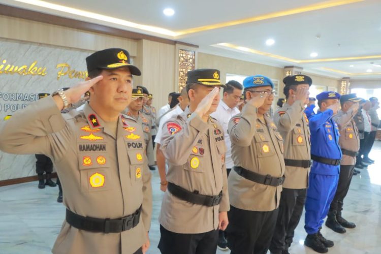 Kapolda Lampung Pimpin Upacara Pemuliaan Tribrata, Teguhkan Semangat Bhayangkara di HUT ke-79 Polri