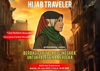 Rosita Sihombing Siap Berbagi Cerita 33 Negara untuk Palestina di Bandar Lampung