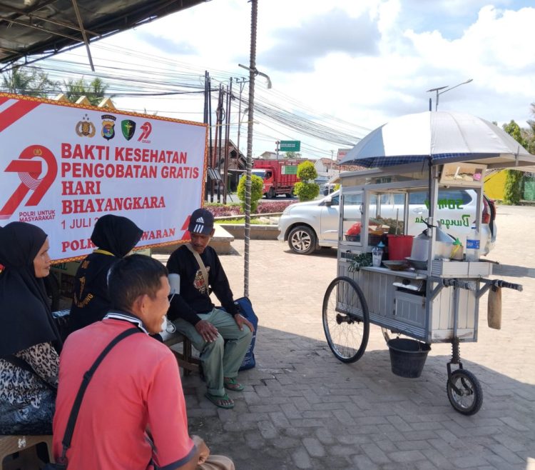Polres Pesawaran Gelar Pengobatan Gratis Sambut HUT Bhayangkara ke-79: Bukti Kepedulian untuk Masyarakat Kecil