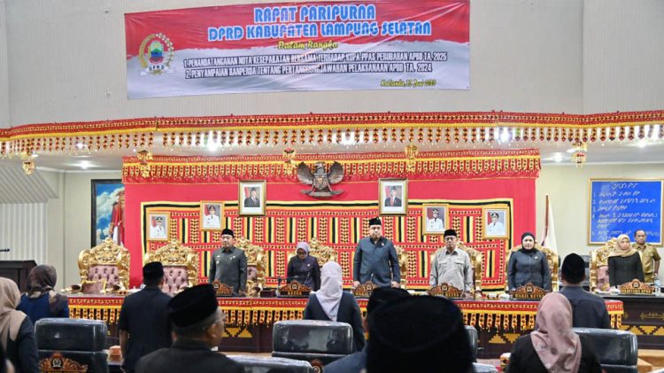 DPRD Lampung Selatan Bahas Pertanggungjawaban APBD 2024, Realisasi Hampir Sempurna