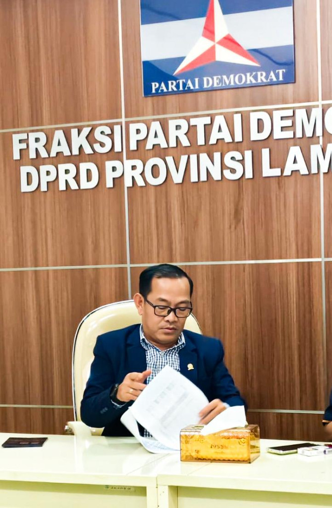 DPRD Desak Disdik Lampung Awasi Ketat SPMB: Lawan Manipulasi, Wujudkan Akses Pendidikan Adil