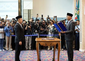 Marindo Kurniawan Dilantik Jadi Sekda Termuda Lampung, Ini Pesan Tegas Gubernur Mirza