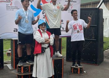 Harumkan Nama Lampung, Atlet Parkour Asal Metro Sabet Perunggu di Indonesia Open Gymnastics 2025