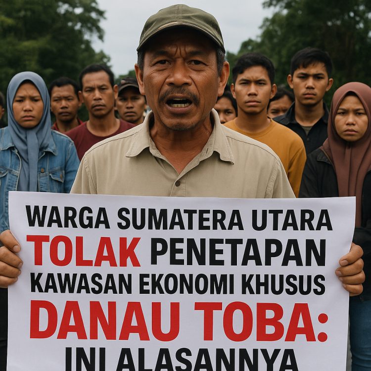 Warga Sumut Menolak KEK Danau Toba: “Kami Bukan Penonton di Tanah Sendiri”