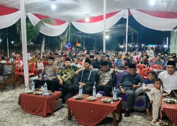 Tradisi Suroan di Pesawaran Berlangsung Aman, Polsubsektor Negeri Katon Kawal Ketertiban Saat Wayangan