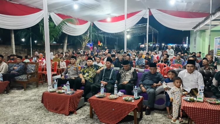 Tradisi Suroan di Pesawaran Berlangsung Aman, Polsubsektor Negeri Katon Kawal Ketertiban Saat Wayangan