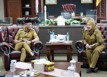 Perkuat Kolaborasi, Gubernur Mirza dan Wali Kota Eva Dwiana Bahas Arah Strategis Pembangunan Lampung