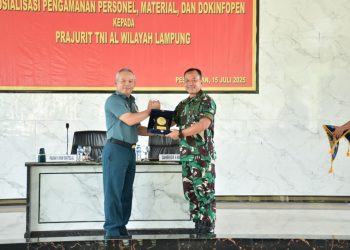 Danbrigif 4 Marinir/BS Hadiri Sosialisasi Pengamanan, Tegaskan Disiplin Prajurit Kunci Keamanan Institusi