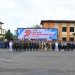 HUT Bhayangkara ke-79: Danbrigif 4 Mar/BS dan Ibu Hadiri Upacara, Pererat Sinergi TNI-Polri di Lampung
