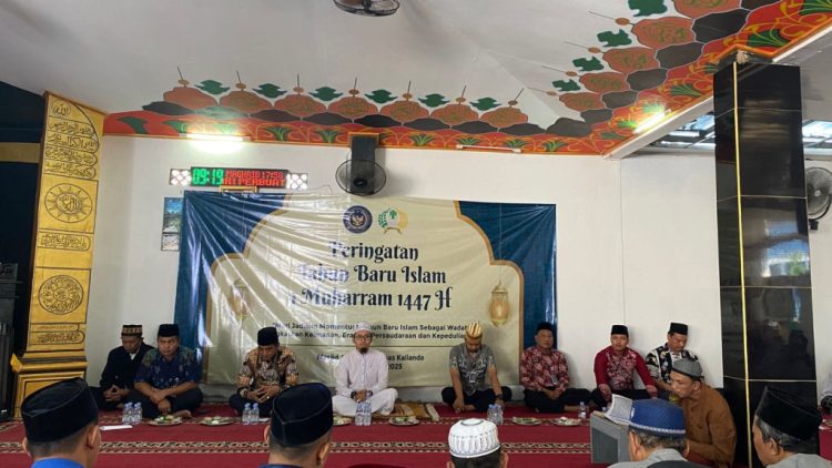 Tabligh Akbar Peringatan Tahun Baru Islam, Lapas Kalianda Bangkitkan Semangat Hijrah Warga Binaan