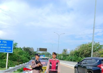 Patroli Hunting Sore Polsek Tegineneng Jaga Keamanan Jalur Lintas Sumatera