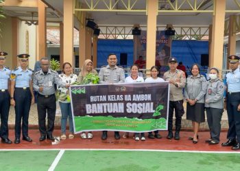Rutan Ambon Undang Keluarga WBP dan Salurkan Bantuan Sosial: Hasil Kebun Jadi Wujud Pembinaan Nyata