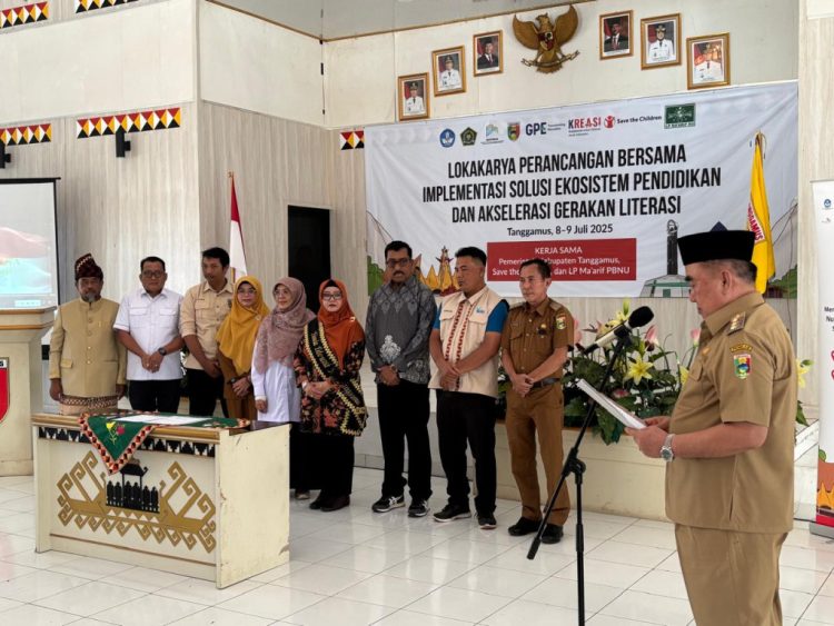 Tanggamus Dorong Pendidikan Berkualitas Lewat Lokakarya Literasi: Menuju Indonesia Emas 2045