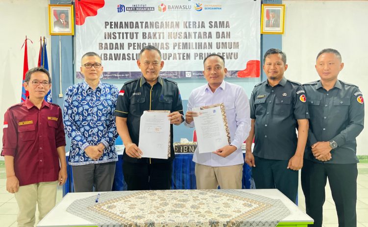 Bawaslu Pringsewu Gandeng IBN untuk Kembangkan Pengawasan Partisipatif dan Literasi Demokrasi Kampus