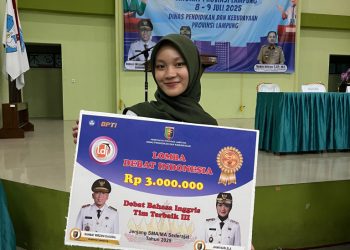SMA Negeri 3 Kotabumi Tembus Tiga Besar di LDBI & NSDC Lampung, Tapi Kepsek Bungkam