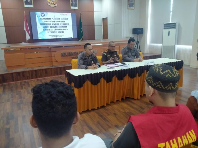 Kejari Tanggamus Lepas Empat Tersangka Narkotika untuk Jalani Rehabilitasi, Terapkan Keadilan Restoratif
