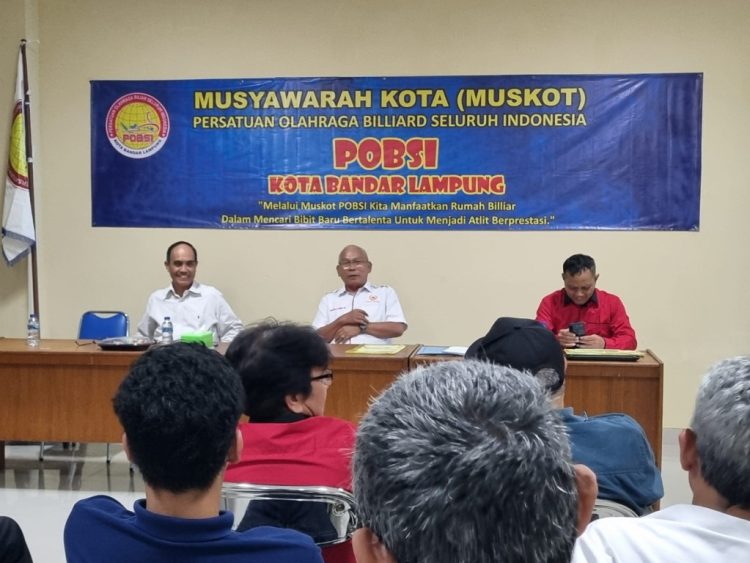 Muskot POBSI Bandar Lampung Deadlock, Pengusaha Rumah Biliar Tolak Hasil Sidang karena Dianggap Tak Sah