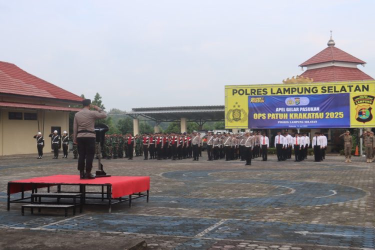 Operasi Patuh Krakatau 2025 Dimulai! Polres Lampung Selatan Fokus Edukasi dan Penindakan Pelanggaran Lalu Lintas