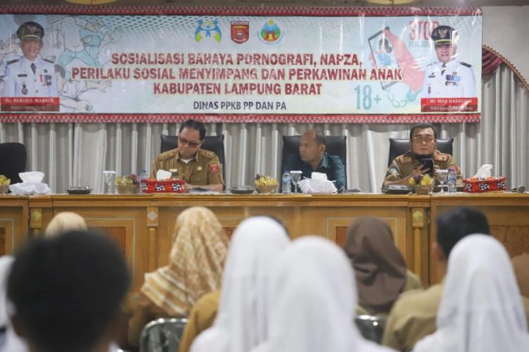 Satuan Pendidikan di Lambar Deklarasi Perangi Pornografi, Napza, dan Perkawinan Anak