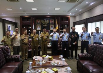 Danlanud M. Bun Yamin Temui Gubernur Lampung, Kolaborasi Strategis Jaga Ketahanan Pangan Digaungkan