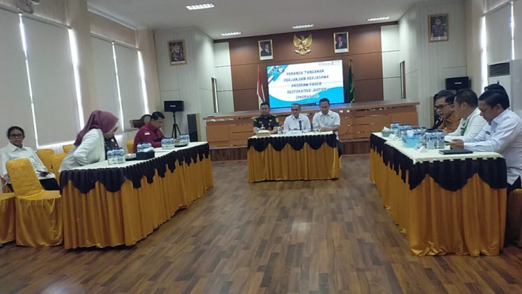 Kejari Tanggamus Luncurkan Program Pasca Restorative Justice Bersama BNNK dan Instansi Terkait