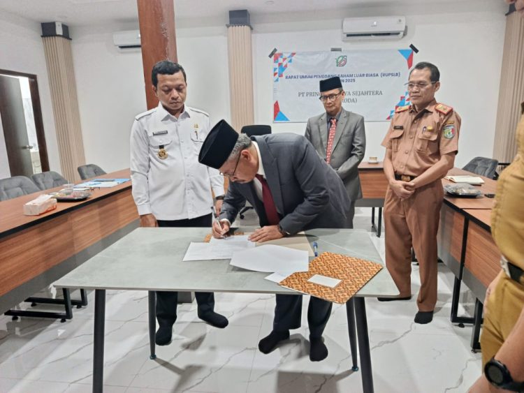 Jajaran Direksi BUMD PT Pringsewu Jaya Sejahtera Ditetapkan