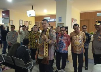 Wamen PANRB Tinjau Polresta Bandar Lampung, Nilai Pelayanan Publik Capai 90 dari 100