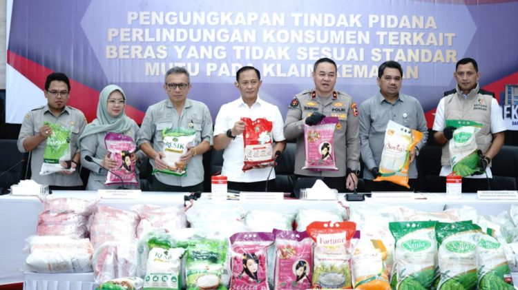 Kasus Beras Oplosan Naik ke Tahap Penyidikan, Satgas Pangan Ungkap Kerugian Konsumen Capai Rp99 Triliun