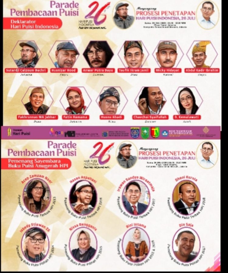 Puisi Tak Pernah Mati! Hari Puisi Indonesia Dirayakan Besok, Menteri Fadli Zon Dijadwalkan Hadir di TIM