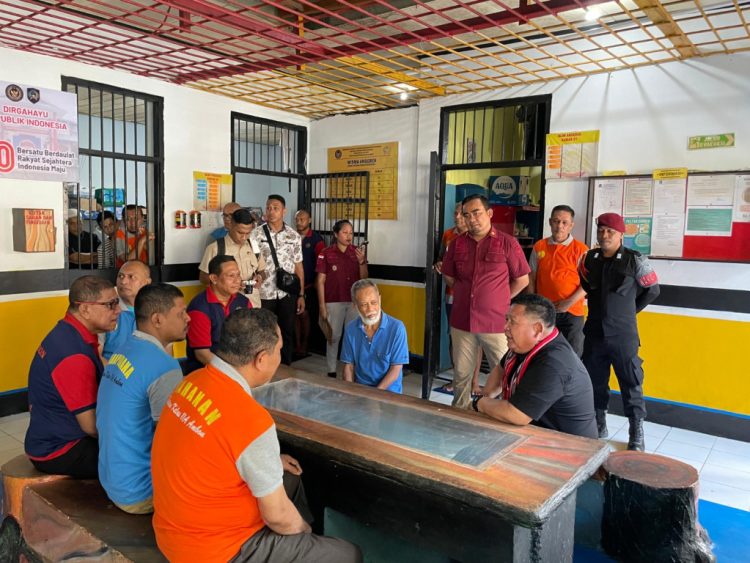 Rutan Ambon Siap Raih WBK, Irwil IV dan Kakanwil Beri Penguatan Langsung