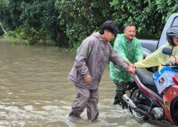 Banjir Landa Semaka, Polsek Identifikasi Enam Pekon Terdampak: Warga Diimbau Tetap Waspada