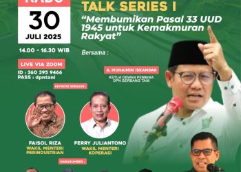 Gerbang Tani: Pasal 33 Bukan Sekadar Teks, Tapi Arah Nyata Transformasi Ekonomi Rakyat