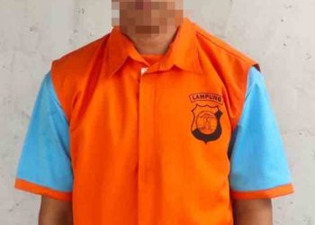 Polres Lampung Selatan Ringkus Pelaku Curanmor di Pasar Modern Kalianda, Buron Sejak Januari