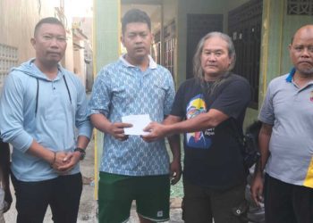 PAN Lampung Tunjukkan Kepedulian, Hazizi dan Bela Jayanti Bantu Korban Kebakaran di Kalianda