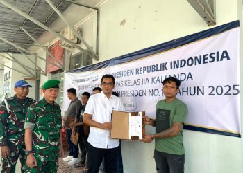 Amnesti Presiden, 9 Narapidana Lapas Kalianda Kembali ke Pelukan Keluarga