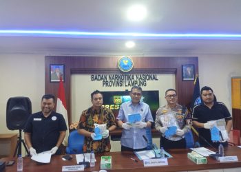 BNNP Lampung Bongkar Kurir Sabu Jaringan Aceh, 2 Kg Barang Bukti Diamankan di Gerbang Tol Natar