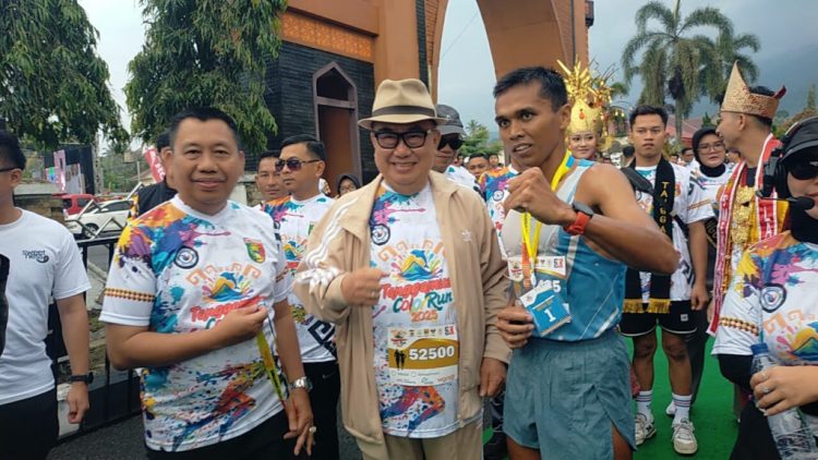 Tanggamus Colour Run 2025: Ribuan Warga Ramaikan, Bupati Saleh Asnawi Dorong Olahraga dan UMKM